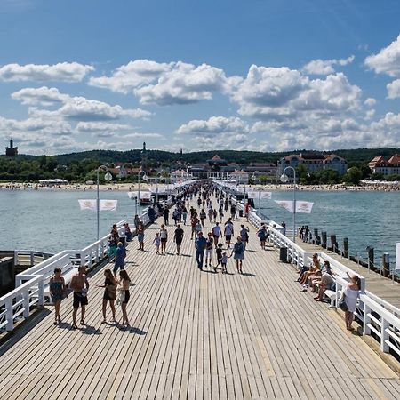 Ferienwohnung Apartament Kamienica Monciak Zoppot Exterior foto