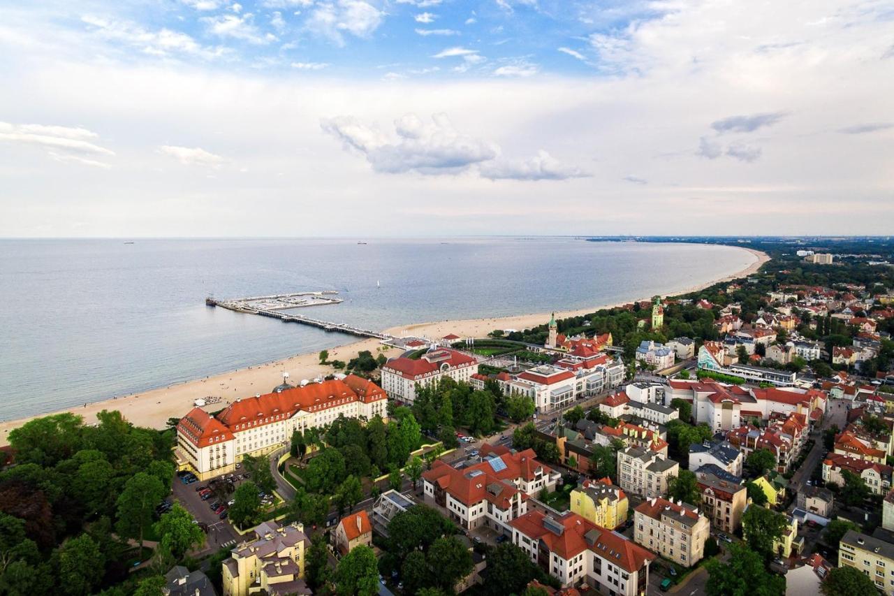 Ferienwohnung Apartament Kamienica Monciak Zoppot Exterior foto